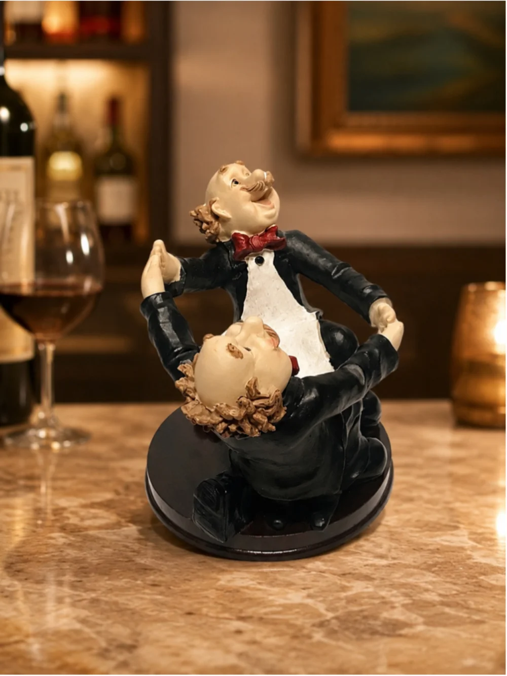 Wine Waiter Bottle Holder – Decorative Wine Bottle Display